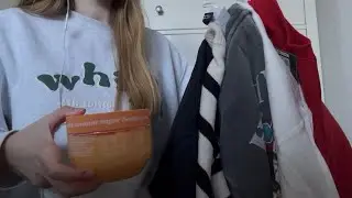lofi asmr shopping haul with tapping & fabric sounds 🛍️ (what i got for christmas pt2) for charity🍉
