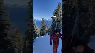 Hiking above Lake Tahoe #ski #outdoors