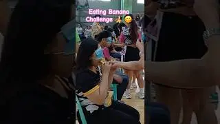 Pov. Eating Banana Challenge 🍌 😋 #highlights #fyp #banana #challenge #bananachallenge #short