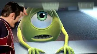We Are Number One but every one is replaced with Mike Wazowski getting Slammed each time 20% slower
