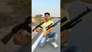 Toy M40 Sniper Hun Testing#shorts #toyguns #new