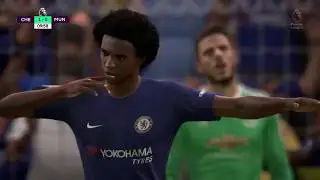 Perfect diving header - Willian - FIFA 18