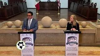 Entregan el premio del Fondo del Embajador para la Preservación Cultural 2024 al Gobierno de Durango