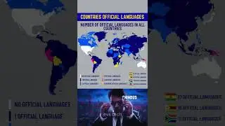 How Many Official Languages Does Each Country Have? 📊🌎