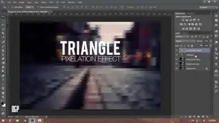 Triangle Pixelation Effect in Photoshop