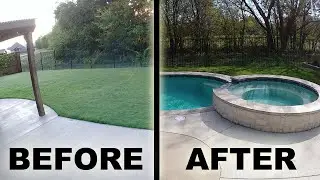 Texas Pool Construction FULL TIME LAPSE