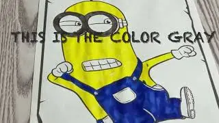 Minions color fun | Best coloring kids video #minions #minionsworld
