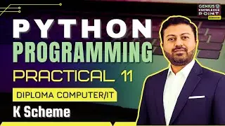 Set Operations (Union, Intersection & More) | Python Practical No. 11 | Diploma K Scheme Semester 4