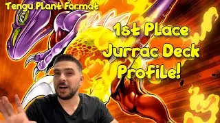 1st Place Win-A-Cloth Mat Jurrac Deck Profile with the AmazingMikeMan! | Tengu Plant Format