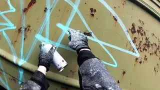 Graffiti Bombing. Freights, Tagging and Throw ups. Raw Video. Rebel813
