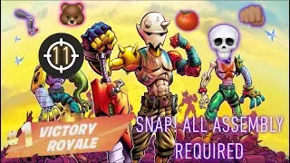 Fortnite | SNAP! Gets My First Crown V Royale Of Chapter 3 Season 3 TRIOS 👑✨💀🦿💪🐻🍅