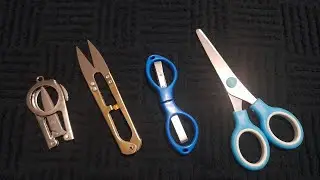 Most Common EDC Scissors Comparison