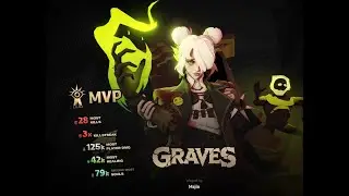 125K Player Damage with Graves | Absolute Carry | Deadlock