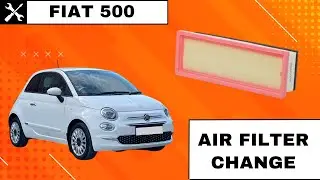 Fiat 500 1.2 Air Filter Replacement | DIY Tutorial (2007&ndash;2024)