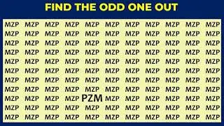 Spot the Odd One! 🔍 #OddOneOut #BrainTeaser #QuickChallenge #TestYourEyes #SpotIt #PuzzleFun