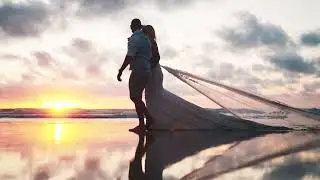 Tom & Kirsty Wedding Trailer | Lusty Glaze Newquay Cornwall
