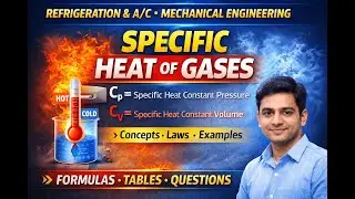Specific Heat of Gases (Cp & Cv) | RAC | | PolytechnicDiploma Mechanical