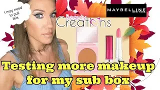 Uh Oh.. Testing Makeup For My Fall Box