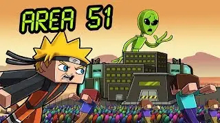 I Raid AREA 51 in Minecraft! (Secure Military Base)