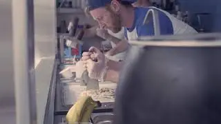 Ireland's first hand rolled ice cream shop