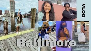 BALTIMORE VLOG| HBCU Weekend| Visiting Family| Grandmas Birthday| HallayahSade