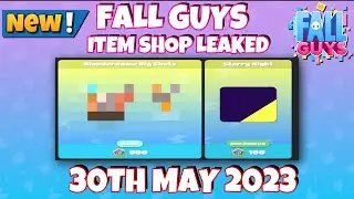 *NEW* Fall Guys SS4 Item Shop Leaked - 30th May!