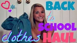 Back to School Clothing Haul 2014 | Tasha Farsaci
