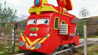 Super Train Rescue Cartoon - Lego Cartoon Video | Choo choo train kids videos