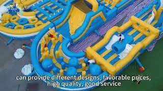 New Giant Inflatable Obstacle Course Inflatable Sport Games for Adult and Kids