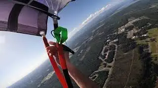 Raw Wingsuit & Tracking suit chase/practice w/ deployment outside video