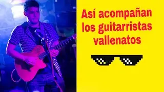 Cómo acompañar vallenato rapido  nueva ola en guitarra!! (ritmo vallenato en guitarra moderno)