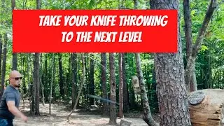 Back hand no spin knife throwing tutorial