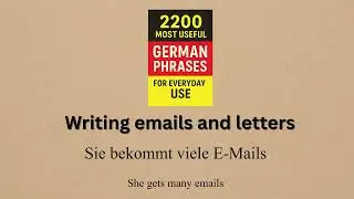 Everyday German phrases - Writing emails and letters