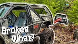 New Trail Rock Crawling Trail For New Years, Broken Parts! - S13E1