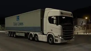Driving from Athens to Chania in ETS2 | Scenic Greek Roads 🇬🇷