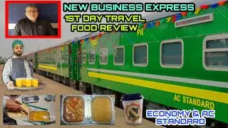New Pak Business Express Food Review Latest Train Updates I Luxury Train of PR Beteen KHI & LHR I