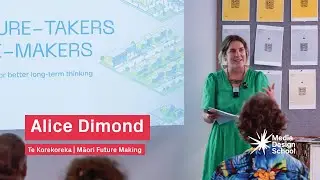 Alice Dimond: Te Korekoreka - Māori Future Making | Media Design School at Strayer