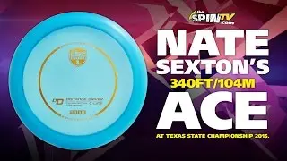Nate Sexton Hole in One @ 2015 Texas State Disc Golf Championship