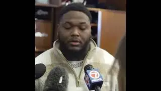 Milton Williams on whether all the talk about Texans defense fueled the #Patriots defense