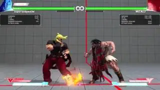 Street Fighter V Oct Beta - Ken V-Trigger Combos