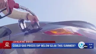 Could gas prices dip below three dollars this summer?