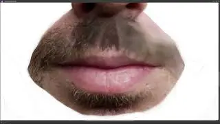PART 123: MOUTH &middot; SELF PORTRAIT &middot; DIGITAL PAINTING