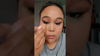 foundation to pair with Smokey brown eyeshadow makeup. #makeuptutorial #makeup #christmasmakeuplook