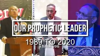Rev Dr A R Hashmat | Our Prophetic Leader 1989 - 2020 | Short Ministry Presentation