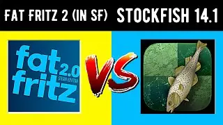 Knight CheckMate - Fat Fritz 2 (в SF) против Stockfish 14.1 Chess Engine Analysis, Amazing Chess