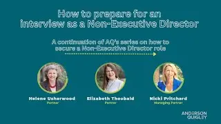 How to Prepare for an Interview as a Non-Executive Director