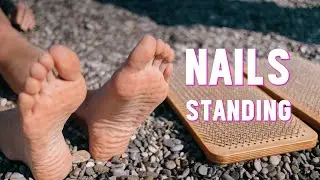 Стояние на гвоздях / Nails standing