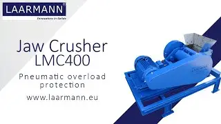 Jaw Crusher 400 - Pneumatic overload protection