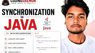 #Synchronization in java explanation is very simple with their implementation 💥