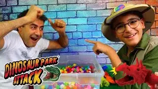 CHALLENGE GIURASSICA CON I DINOSAUR PARK ATTACK - Leo Toys